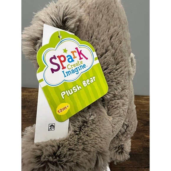 Spark Create Imagine Brown Teddy Bear Plush - Picture 4 of 6